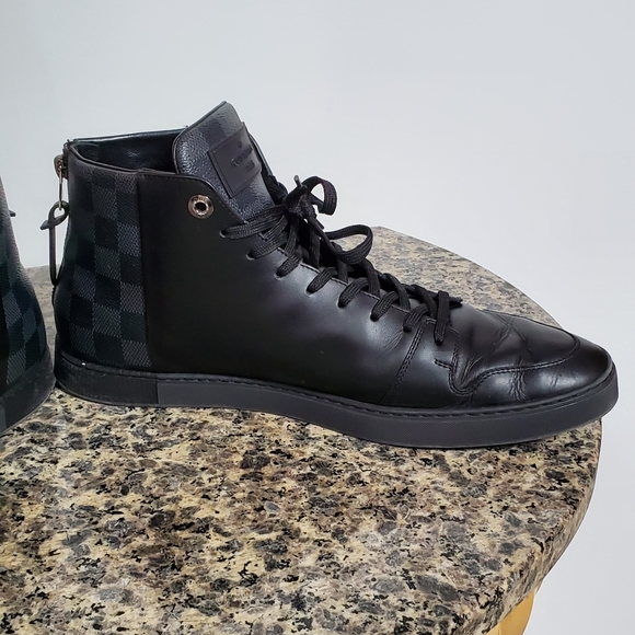 authentic LOUIS VUITTON Mens Calfskin Damier Graph - Picture 11 of 11